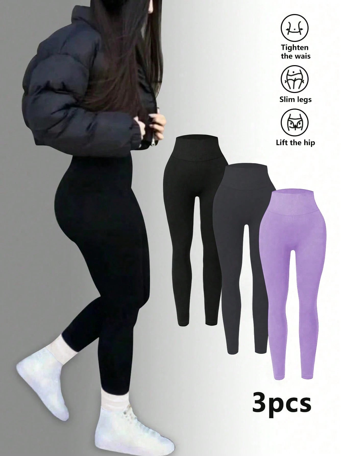 Sport Studio Women'S High-Waisted Sports Leggings