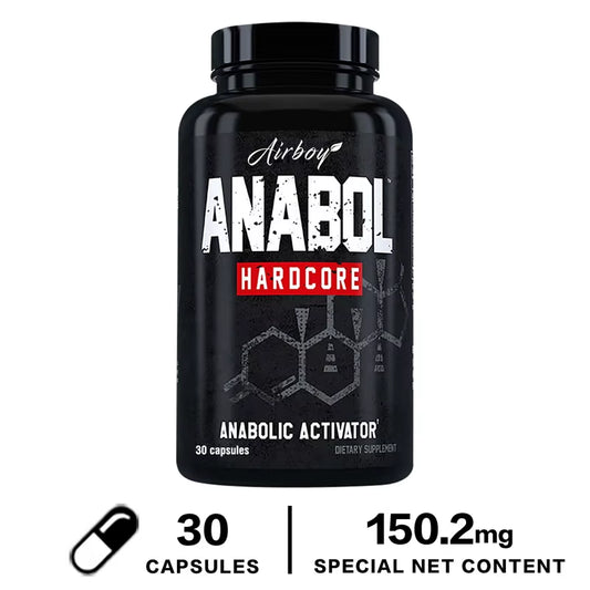 Anabol Hardcore - Make Your Muscles Bigger, Stronger, Harder & Denser, Promote Muscle Growth, Increase Strength and Endurance