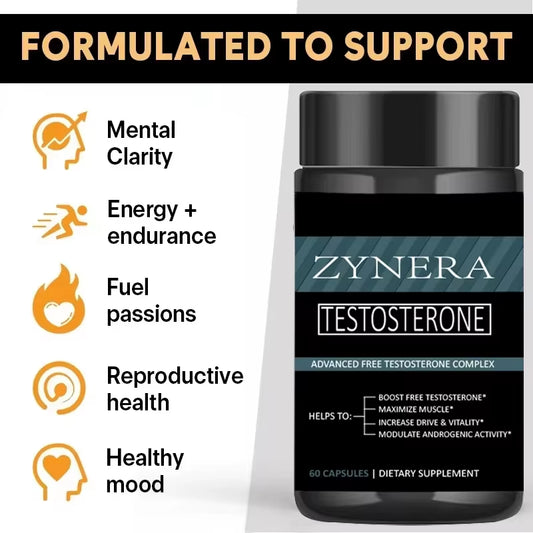 Natural Black Maca Pills, Strong Energy Pills for Men, Men'S Supplement for Reproductive Healthy, Healthy Food
