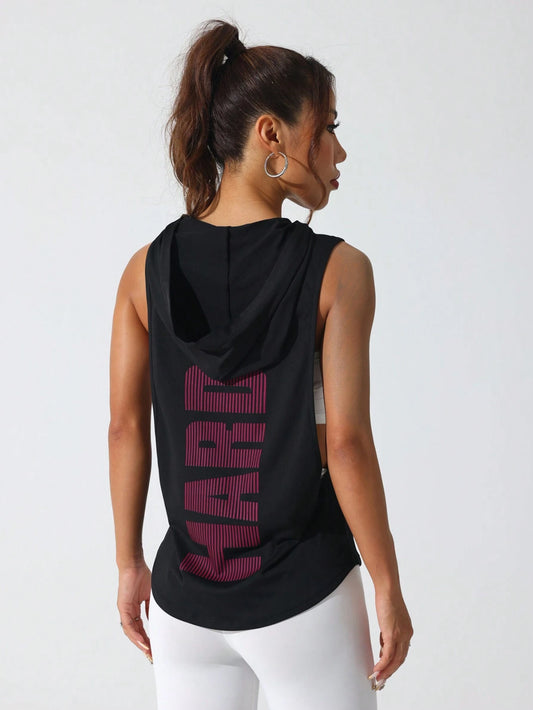 Sport Studio Women'S Solid Color round Neck Fitness Sports Tank Topworkout Tank Top