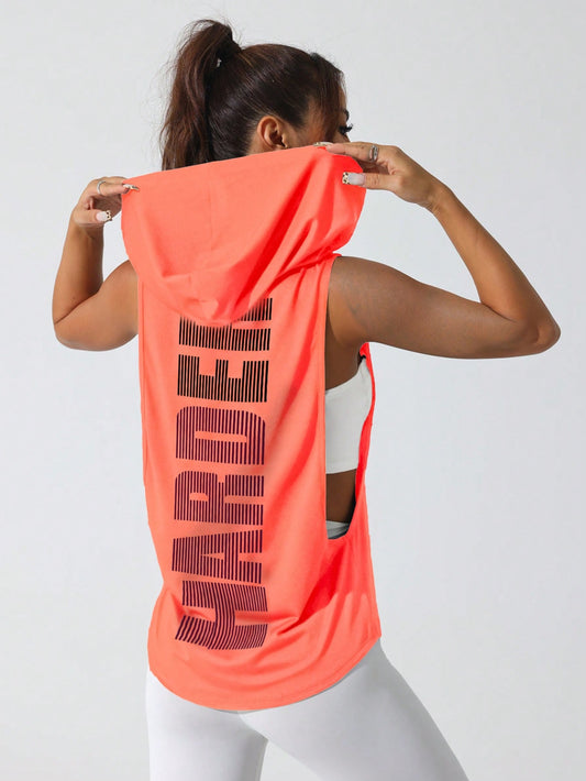 Sport Studio Women'S Solid Color round Neck Fitness Sports Tank Topworkout Tank Top