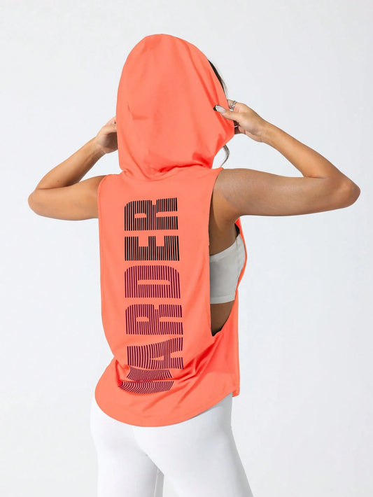 Sport Studio Women'S Solid Color round Neck Fitness Sports Tank Topworkout Tank Top