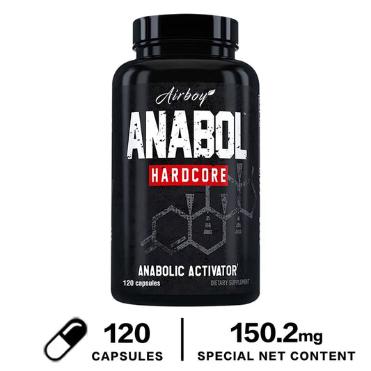 Anabol Hardcore - Make Your Muscles Bigger, Stronger, Harder & Denser, Promote Muscle Growth, Increase Strength and Endurance