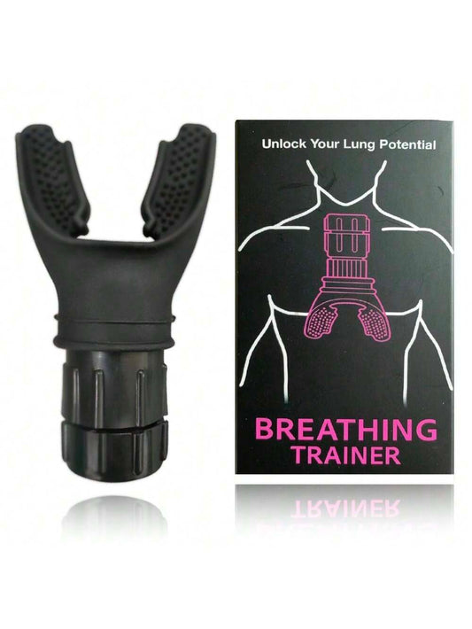 1Pc Ultimate Breathing Trainer - Customizable Resistance for Enhanced Respiratory Strength, Professional Fitness Workout at Home