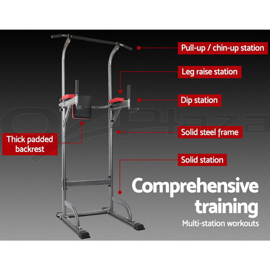 Everfit Weight Bench Chip up Tower Bench Press Gym Equipment Fitness Bench