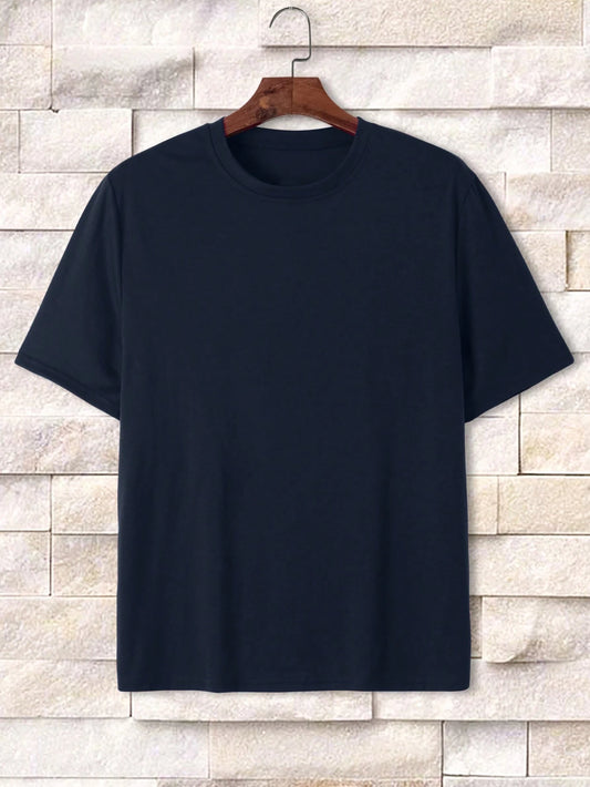 Manfinity Dauomo Men'S Letter Print Short Sleeve T-Shirt