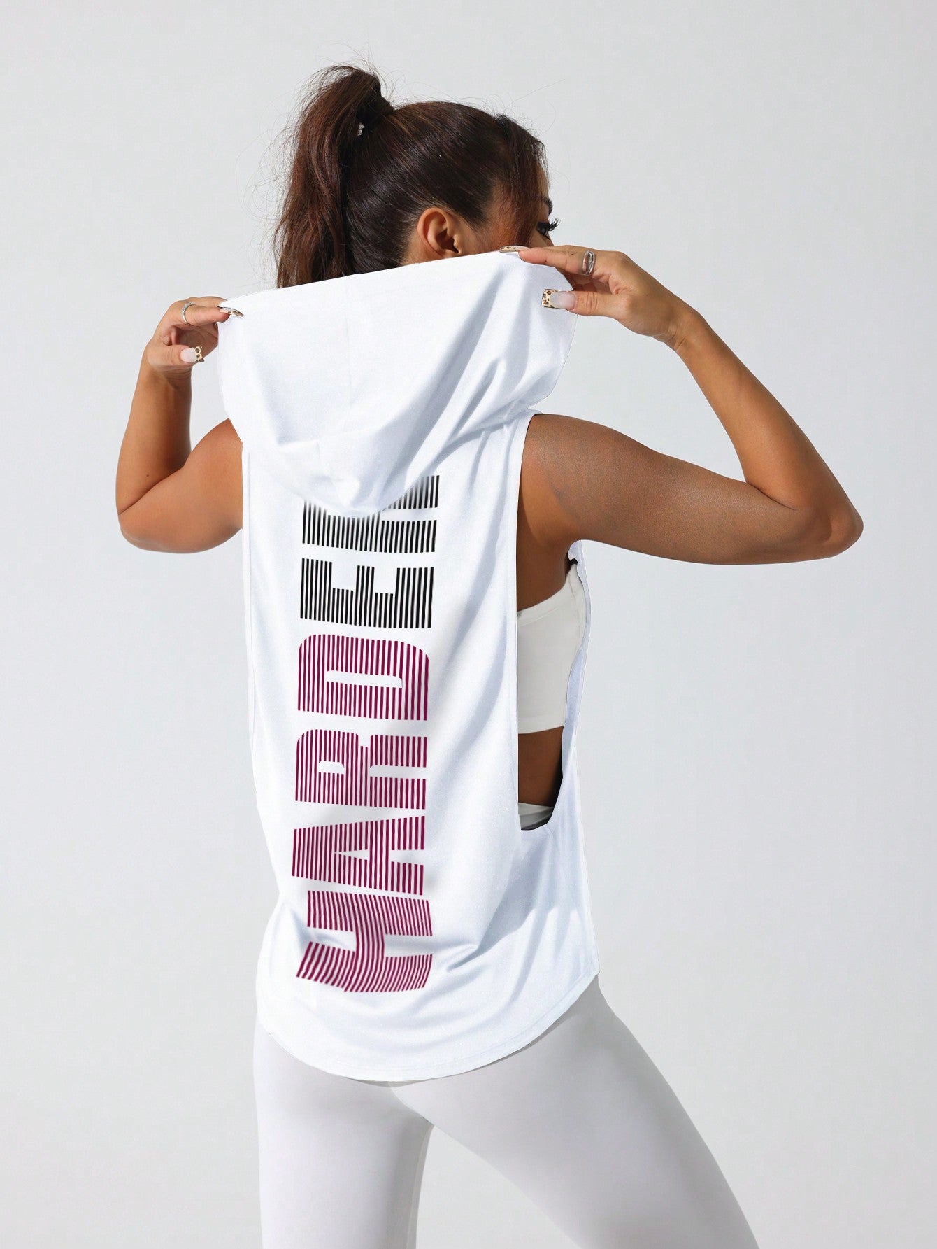 Sport Studio Women'S Solid Color round Neck Fitness Sports Tank Topworkout Tank Top