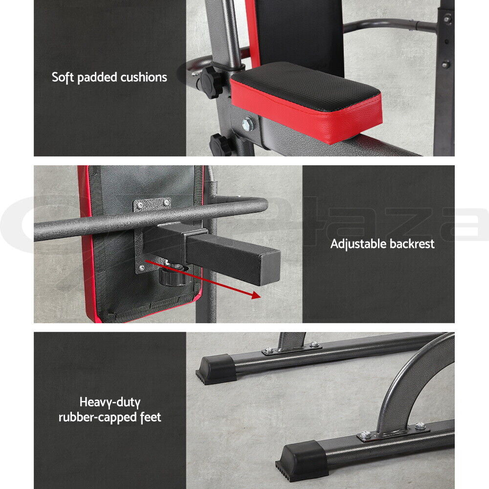 Everfit Weight Bench Chip up Tower Bench Press Gym Equipment Fitness Bench
