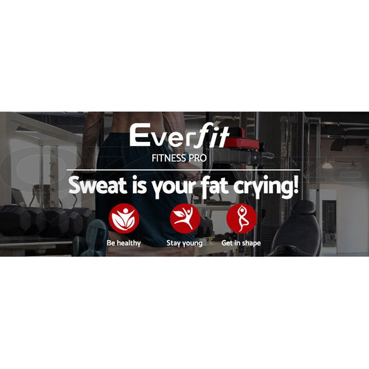 Everfit Weight Bench Chip up Tower Bench Press Gym Equipment Fitness Bench