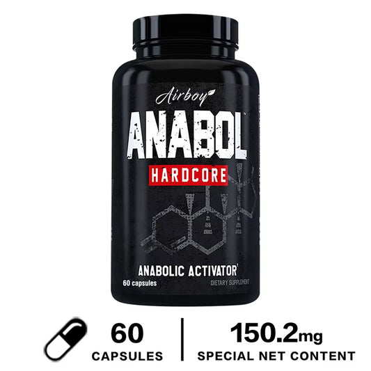 Anabol Hardcore - Make Your Muscles Bigger, Stronger, Harder & Denser, Promote Muscle Growth, Increase Strength and Endurance